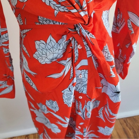 Zara MIDI Twist Dress - Picture 5 of 14